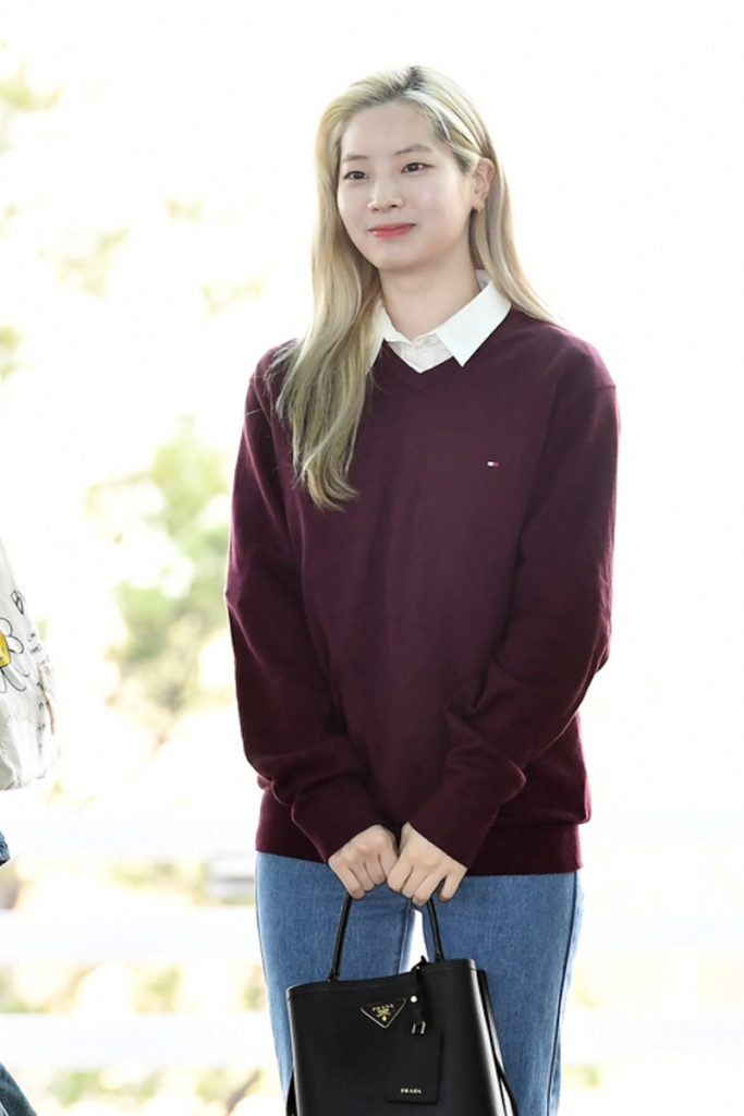 Twice Dahyun's Outfit at Incheon Airport on October 22, 2019