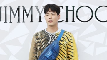 Hong Jong-hyun's Outfit at Jimmy Choo event on October 18, 2019