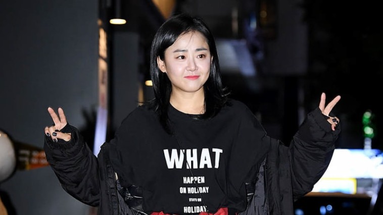 Moon Geun-young's Outfit at Catch the ghost wrap up party on October 26, 2019