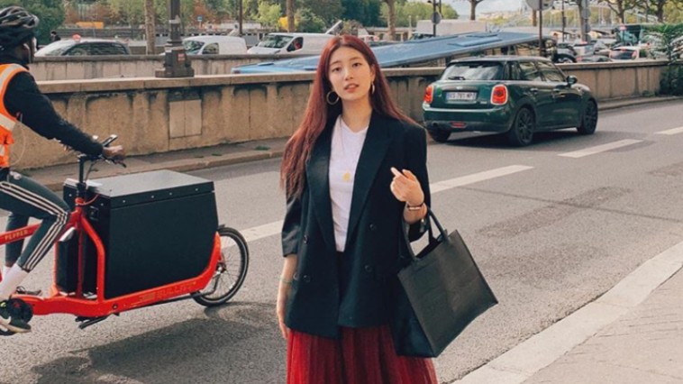 Suzy's Outfit on Instagram on October 8, 2019