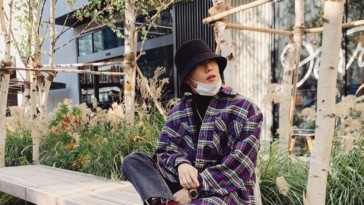 Exo Suho's Outfit on Instagram on November 11, 2019