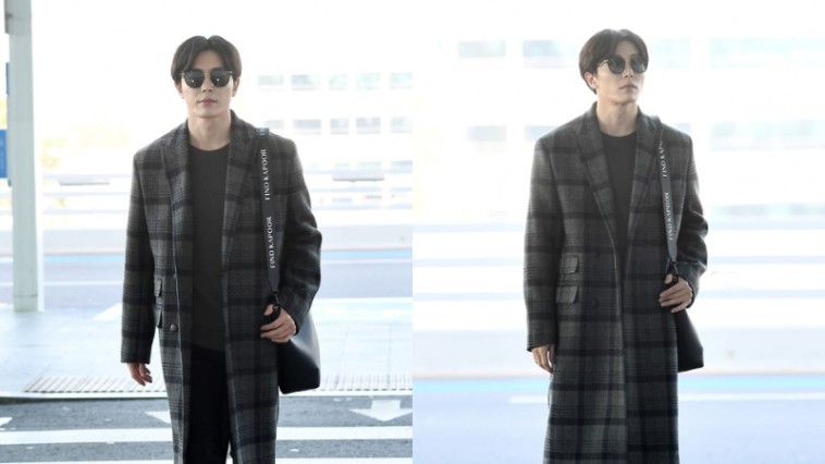 Kim Jae-wook's Outfit at Incheon Airport on November 22, 2019