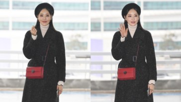 Lee Da-hee's Outfit at Incheon airport on November 17, 2019