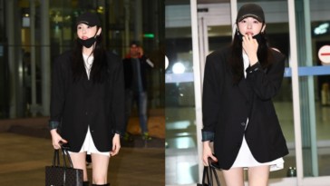 Lee Da-hee's Outfit at Incheon Airport on November 6, 2019