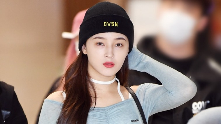 Momoland Nancy's Outfit at Incheon Airport on November 11, 2019