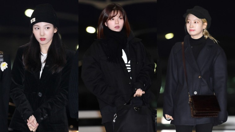Twice's Outfit at Incheon Airport on November 25, 2019