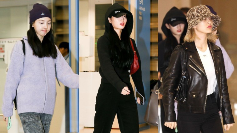Twice's Outfit at Incheon airport on November 27, 2019