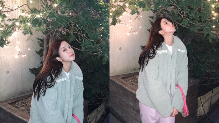 Blackpink Jisoo's Outfit on Instagram on December 22, 2019