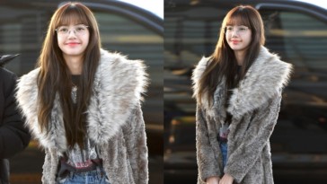 Blackpink Lisa's Outfit at Incheon Airport on December 27, 2019