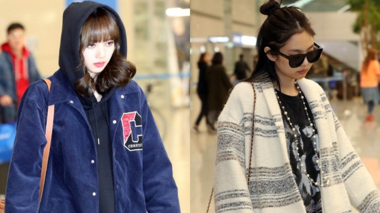Blackpink's Outfit at Incheon Airport on December 5, 2019