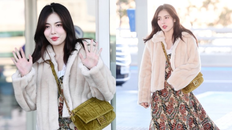 Hyuna's Outfit at Incheon Airport on December 02,2019