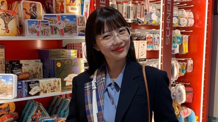 Red Velvet Joy's Outfit on Instagram on December 4, 2019