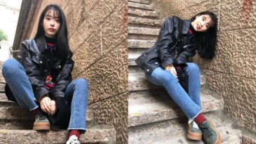 IU's Outfit on Instagram on January 13, 2020