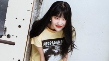 Red Velvet Joy's Outfit on Instagram on January 29, 2020