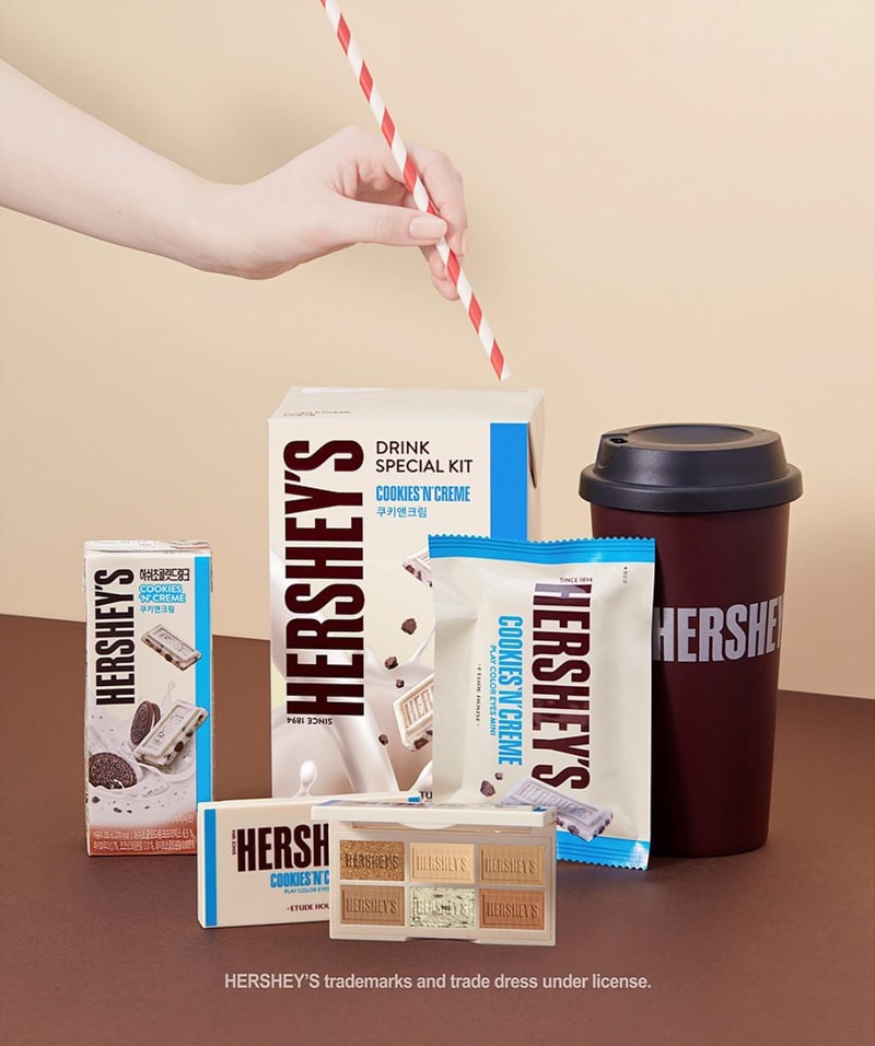 Etude House - HERSHEY'S Drink Special Kit 2020 Chocolate Collaboration - Cookie n Cream