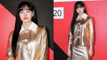 Blackpink Lisa's Outfit at Milan Fashion Week on February 20, 2020