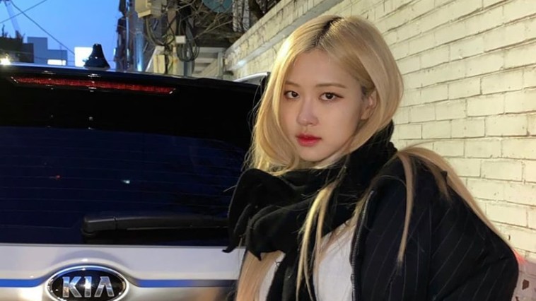 Blackpink Rose's Outfit on Instagram on February 13, 2020