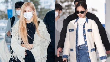 Blackpink's Outfit at Incheon Airport on February 21, 2020