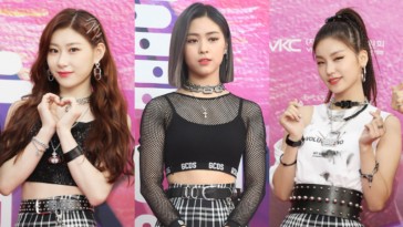 Itzy's Outfit at 29th Seoul Music Awards Red Carpet on January 30, 2020
