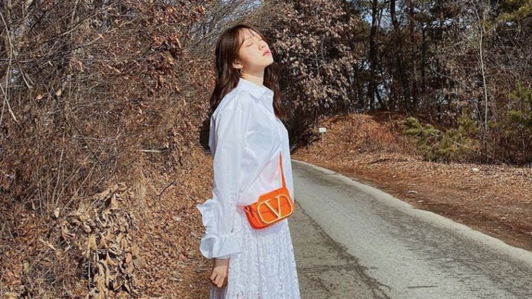 Lee Sung-kyung's Outfit on Instagram on February 20, 2020