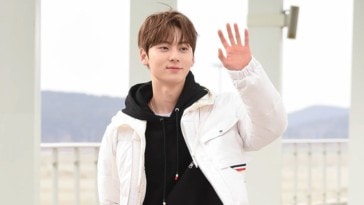 NU'EST Minhyun's Outfit at Incheon Airport on February 17, 2020