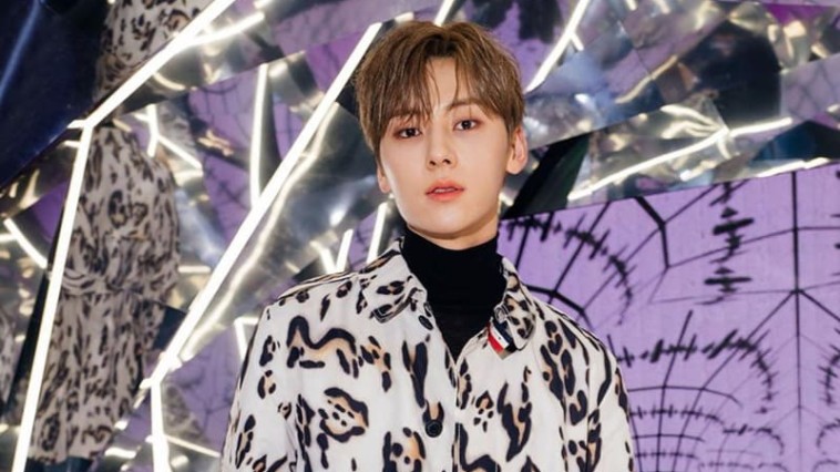 Nu’est Minhyun's Outfit at Milan Fashion Week on February 19, 2020