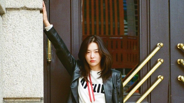 Red Velvet Seulgi's Outfit on Instagram on March 6, 2020