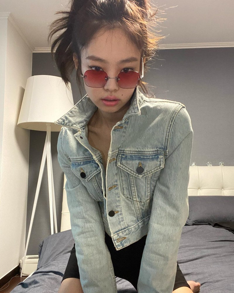 Blackpink Jennie's Outfit on Instagram on May 1, 2020