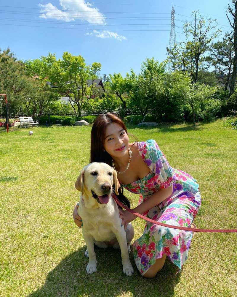 Red Velvet Joy's Outfit on Instagram on May 21, 2020
