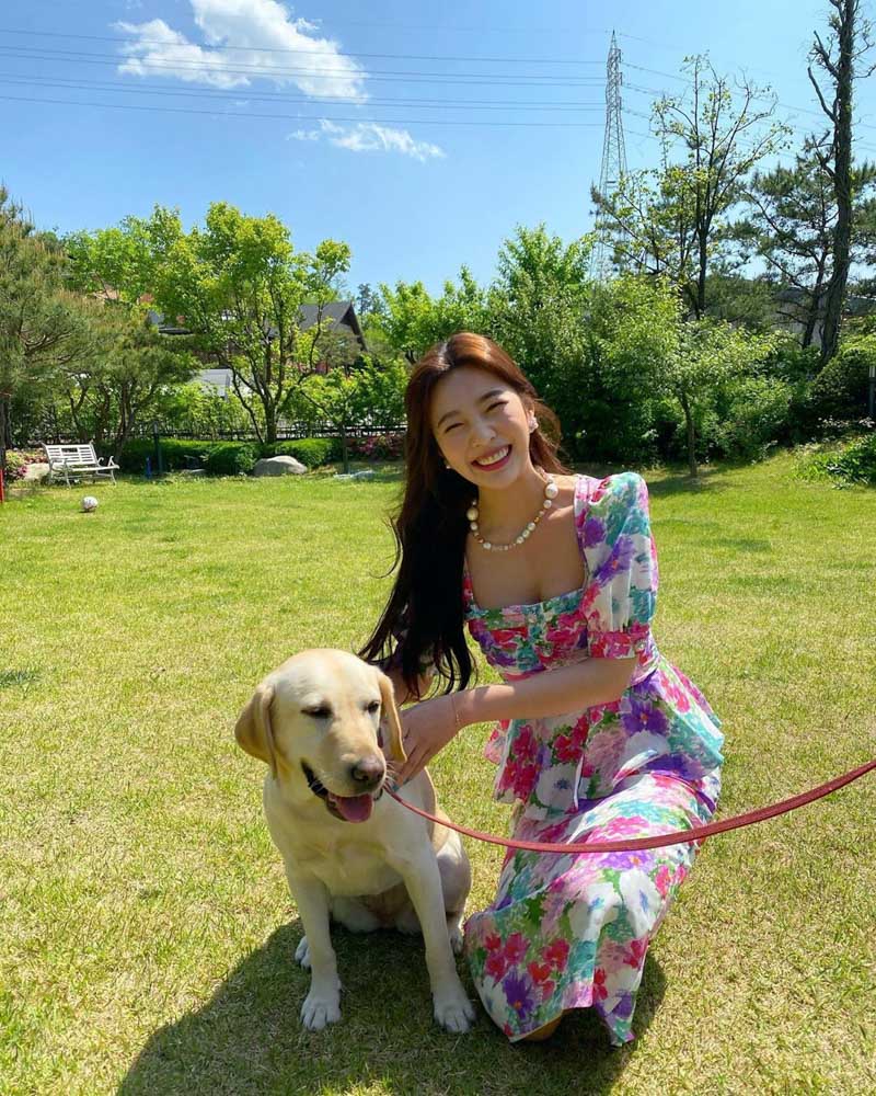Red Velvet Joy's Outfit on Instagram on May 21, 2020
