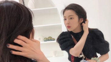 Red Velvet Irene's Outfit on Instagram on May 25, 2020