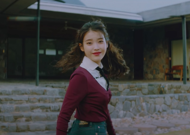 IU Eight MV Kpop Fashion - Look 2