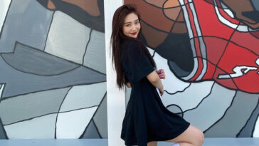 Red Velvet Joy's Outfit on Instagram on May 31, 2020