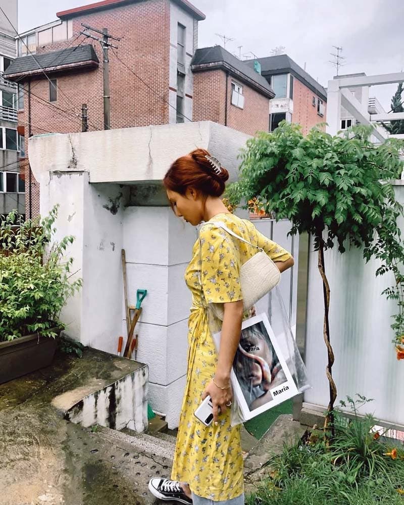 Mamamoo Hwasa's Outfit on Instagram on June 27, 2020