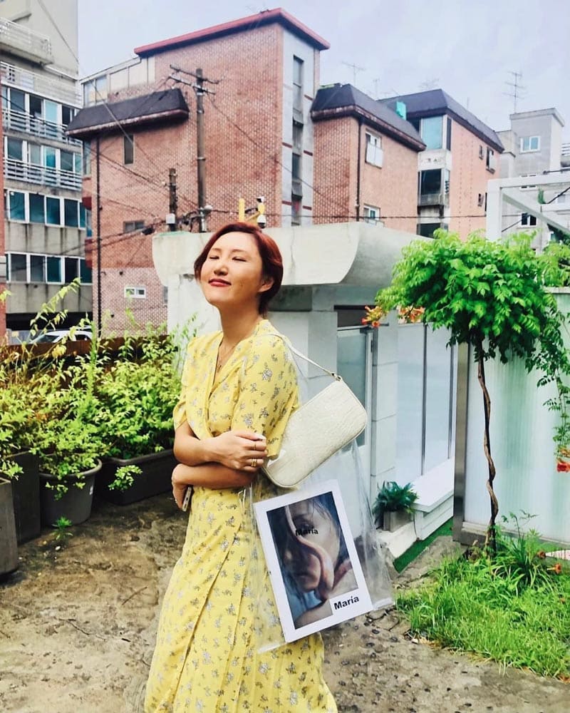 Mamamoo Hwasa's Outfit on Instagram on June 27, 2020