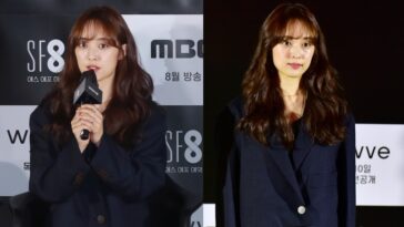 Kim Bo-Ra's Outfit at ‘SF8’ Press conference on July 8, 2020