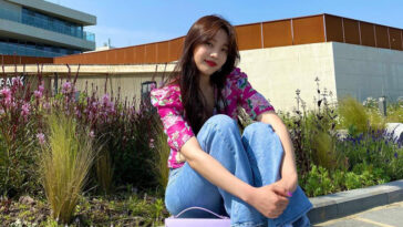 Red Velvet Joy's Outfit on Instagram on July 8, 2020