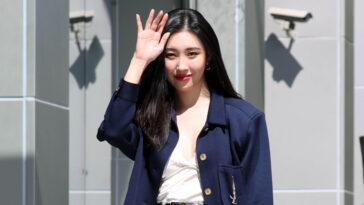 Sunmi's Outfit On the way to ‘Music Core’ on July 11, 2020