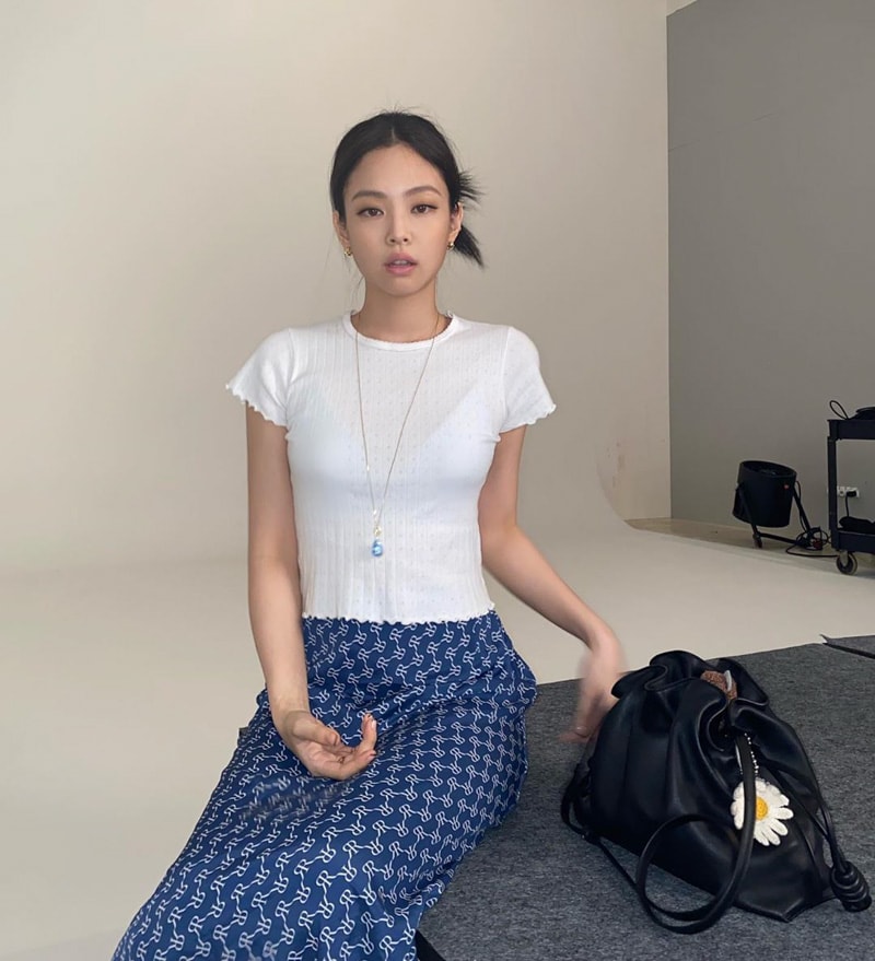 Blackpink Jennie's Outfit on Instagram on July 14, 2020