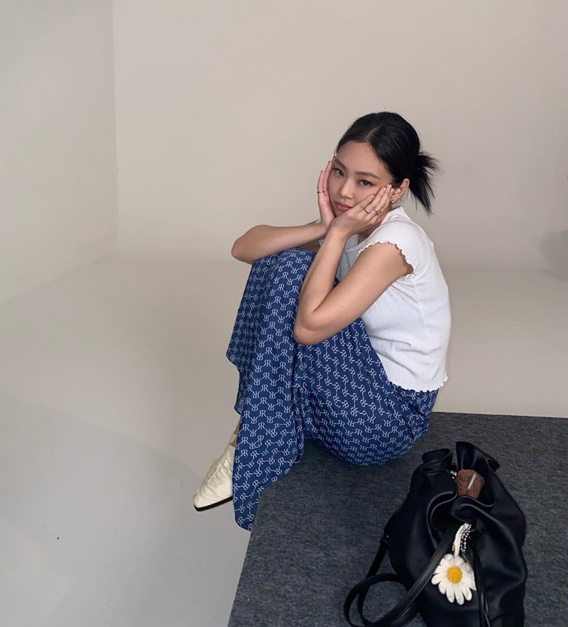 Blackpink Jennie's Outfit on Instagram on July 14, 2020