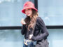 Sandara Park's Outfit On the way to film 'Follow Me Review On' on July 15, 2020