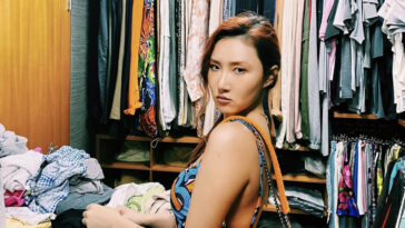 Mamamoo Hwasa's Outfit on Instagram on July 20, 2020