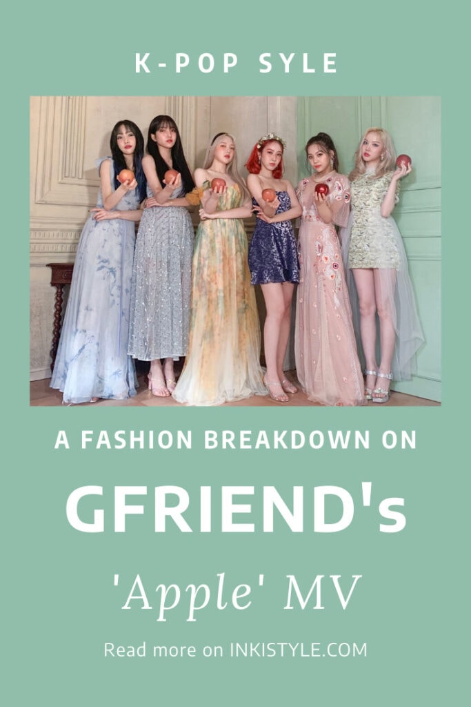 GFRIEND's Outfits From 'Apple' MV - Kpop Fashion | InkiStyle