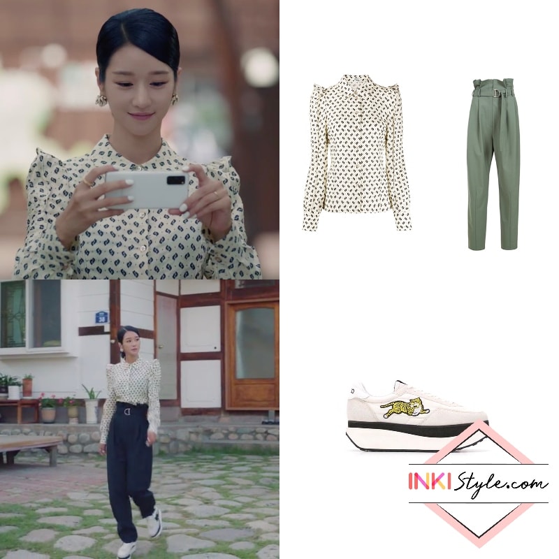 Brown Bowknot Girdle Belt  Ko Moon‑Young - It's Okay Not To Be Okay -  Fashion Chingu