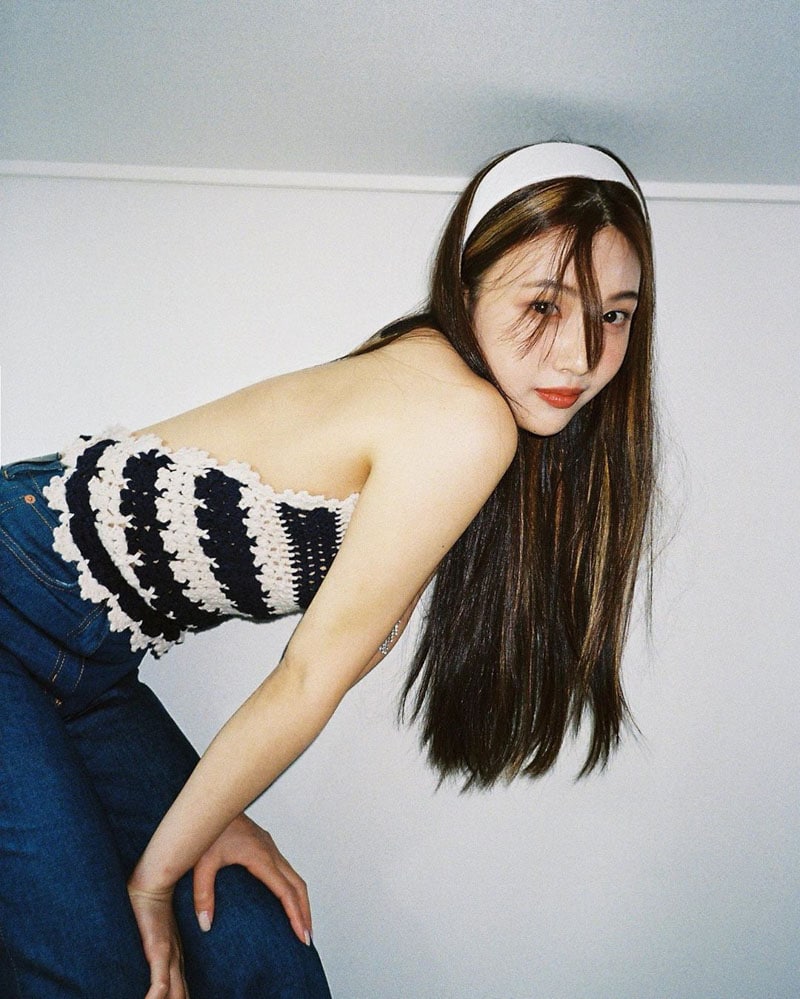RED VELVET Joy's Outfit on Instagram on August 1, 2020