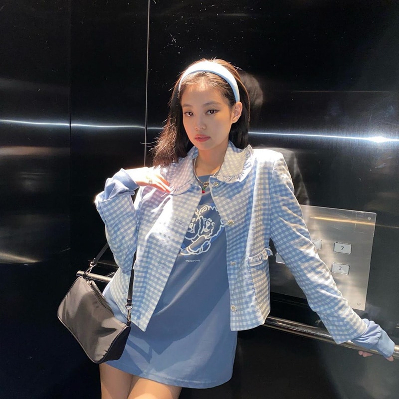 Blackpink Jennie's Outfit on Instagram on August 8, 2020