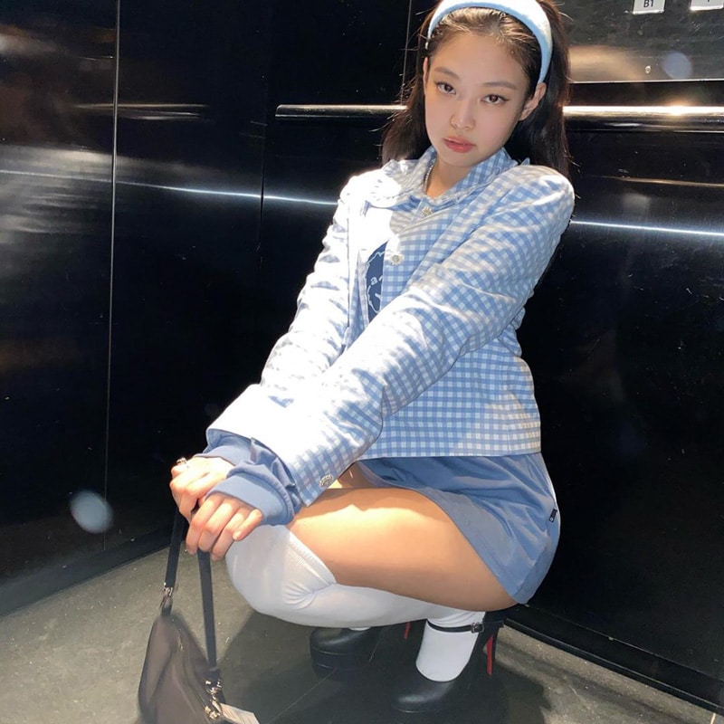 Blackpink Jennie's Outfit on Instagram on August 8, 2020