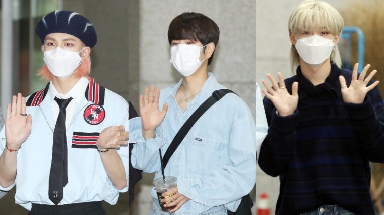 200907 Stray Kids - on the way to film 'Weekly Idol'