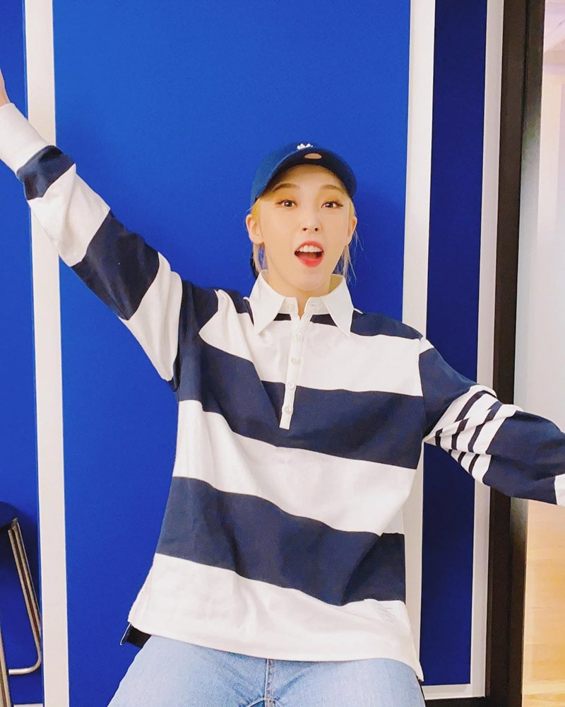 Mamamoo Moonbyul's Outfit on Instagram on September 15, 2020