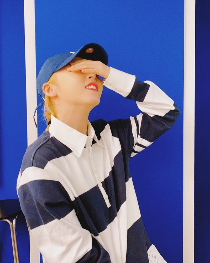 Mamamoo Moonbyul's Outfit on Instagram on September 15, 2020
